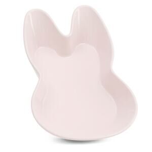 ZRIKE Bunny Shaped Baker 12in Pink Ceramic Spring Easter NEW